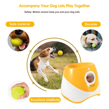 Automatic Tennis Thrower Dog Toy