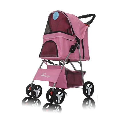 Four-Wheeled Pet Stroller
